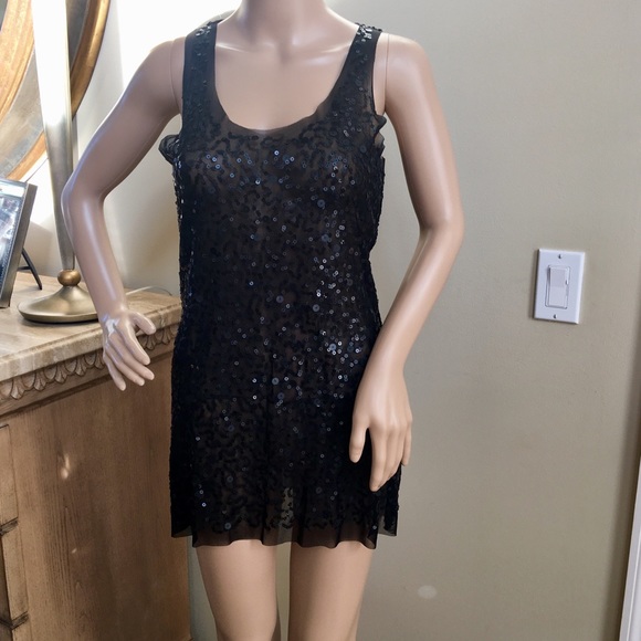 Sheer Sequined Top - Picture 1 of 7